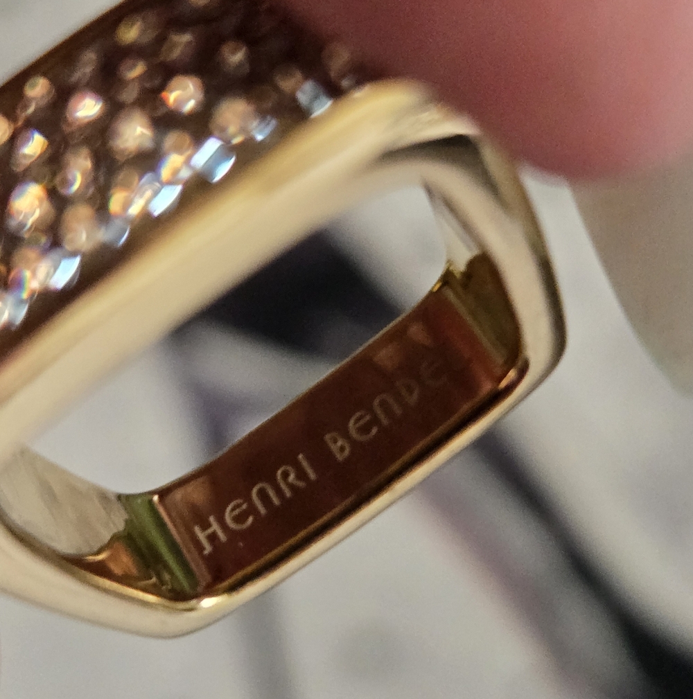 Henri Bendel Band Ring Size 5 - Picture 6 of 8